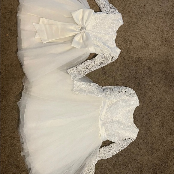 Girls wedding flower dress - Picture 3 of 4